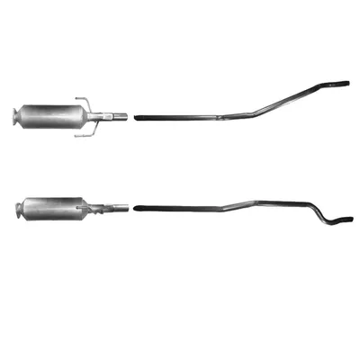 Soot/Particulate Filter, exhaust system Opel COMBO Box Body/MPV · Opel COMBO Tour
