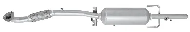 Soot/Particulate Filter, exhaust system Opel ASTRA H · Opel ASTRA H Estate · Vauxhall ASTRA Mk V
