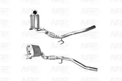 Soot/Particulate Filter, exhaust system Audi A3 · Audi A3 Sportback · Audi A3 Convertible