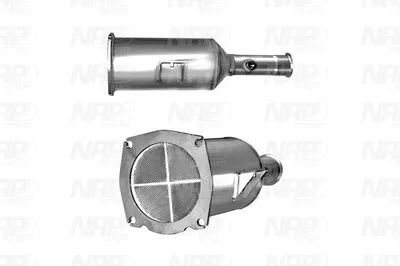 Soot/Particulate Filter, exhaust system Citroën C8 · Fiat ULYSSE · Peugeot 807