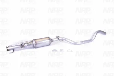 Soot/Particulate Filter, exhaust system Opel ZAFIRA / ZAFIRA FAMILY B · Vauxhall ZAFIRA Mk II