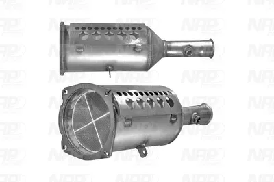Soot/Particulate Filter, exhaust system Citroën C4 Coupe · Citroën C4 I · Citroën C4 PICASSO I MPV