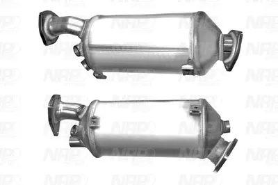 Soot/Particulate Filter, exhaust system Audi A6 C6 · Audi A4 B7 · Audi A4 B7 Avant