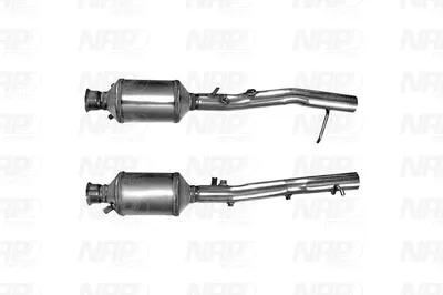 Soot/Particulate Filter, exhaust system Land Rover RANGE ROVER III