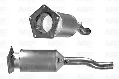 Soot/Particulate Filter, exhaust system Seat ALHAMBRA · Vw SHARAN