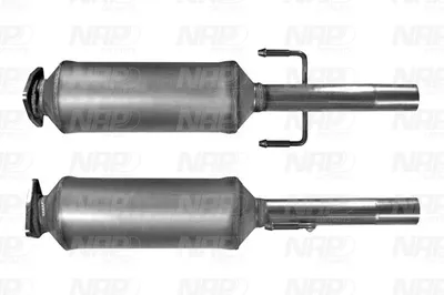 Soot/Particulate Filter, exhaust system Fiat IDEA · Lancia YPSILON · Lancia MUSA