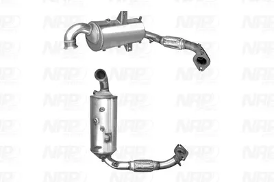 Soot/Particulate Filter, exhaust system Ford FIESTA VI · Mazda 2