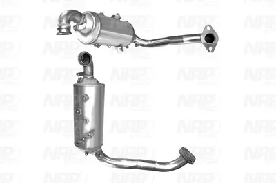 Soot/Particulate Filter, exhaust system Ford FOCUS II · Ford FOCUS II Turnier · Ford FOCUS II Saloon