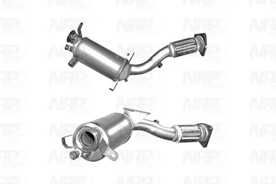 Soot/Particulate Filter, exhaust system Vw TOUAREG