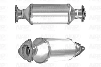 Soot/Particulate Filter, exhaust system Fiat FIORINO Box Body/MPV · Fiat QUBO