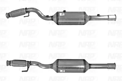Soot/Particulate Filter, exhaust system Citroën C8 · Citroën JUMPY II · Citroën JUMPY II Van