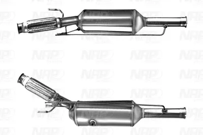 Soot/Particulate Filter, exhaust system Citroën C4 II · Citroën DS4 · Citroën DS5