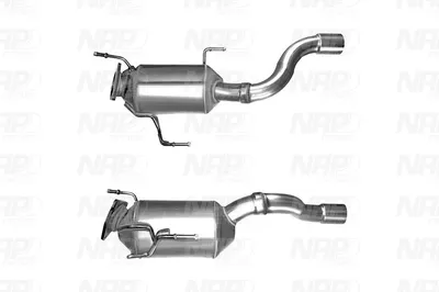 Soot/Particulate Filter, exhaust system Audi Q7 · Porsche CAYENNE · Vw TOUAREG