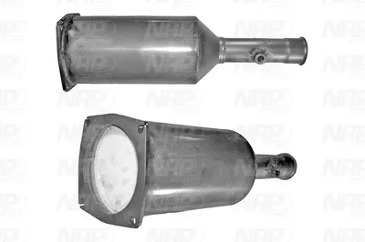 Soot/Particulate Filter, exhaust system Citroën C5 III · Citroën C5 III Break · Peugeot 407