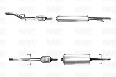 Catalytic Converter Mercedes-Benz SPRINTER 2-t Platform/Chassis · Mercedes-Benz SPRINTER 2-t Van · Mercedes-Benz SPRINTER 2-t Bus