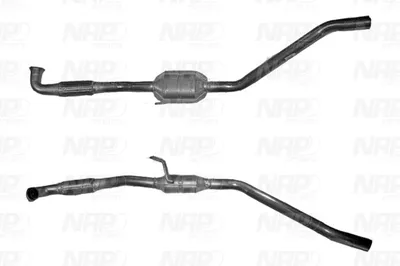 Catalytic Converter Vw MULTIVAN T5 · Vw TRANSPORTER T5 Platform/Chassis (7JD, 7JE, 7JL, 7JY, 7JZ, 7F · Vw TRANSPORTER T5 Van