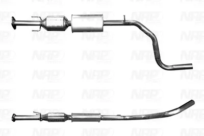 Catalytic Converter Fiat STILO · Fiat STILO Multi Wagon · Fiat BRAVO II