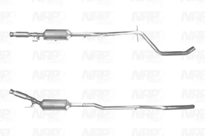 Soot/Particulate Filter, exhaust system Peugeot 407 · Peugeot 407 SW