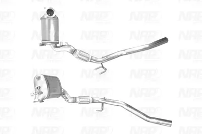 Soot/Particulate Filter, exhaust system Audi A3 · Audi A3 Sportback · Audi A3 Convertible
