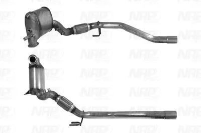 Soot/Particulate Filter, exhaust system Audi A3 · Audi A3 Sportback · Seat ALTEA