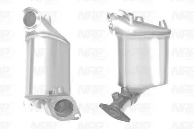 Soot/Particulate Filter, exhaust system Mitsubishi GRANDIS · Mitsubishi LANCER VIII · Mitsubishi LANCER VIII Sportback