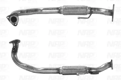 Exhaust Pipe Fiat PUNTO · Fiat PUNTO Convertible · Lancia Y