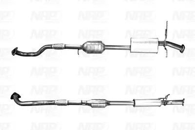 Catalytic Converter Hyundai SANTA FÉ I