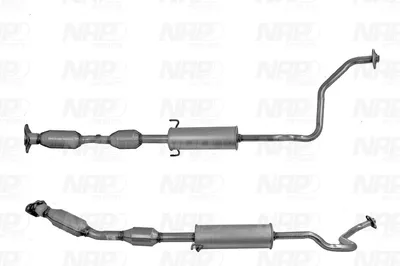Catalytic Converter Toyota PRIUS Liftback
