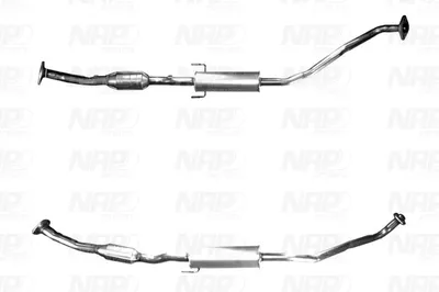 Catalytic Converter Toyota COROLLA Verso