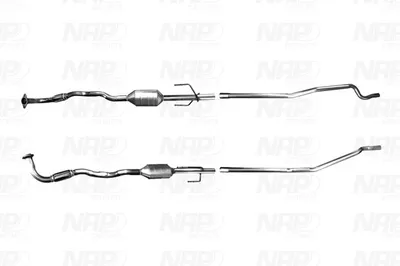 Catalytic Converter Opel COMBO Box Body/MPV · Opel COMBO Tour · Vauxhall COMBO TOUR Mk II