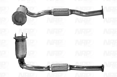 Catalytic Converter Ford FIESTA IV · Ford FIESTA Box Body/MPV · Mazda 121 III