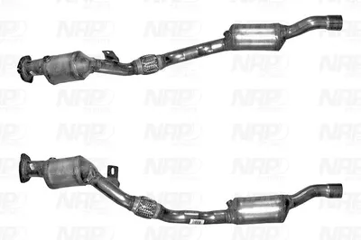 Catalytic Converter Audi A4 B6 Convertible