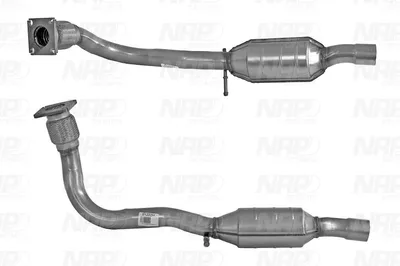 Catalytic Converter Vw GOLF I Cabriolet