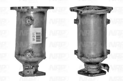 Catalytic Converter Mazda 323 S VI Saloon · Mazda 323 F VI Hatchback