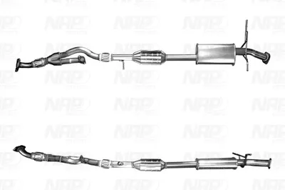 Catalytic Converter Hyundai SANTA FÉ I