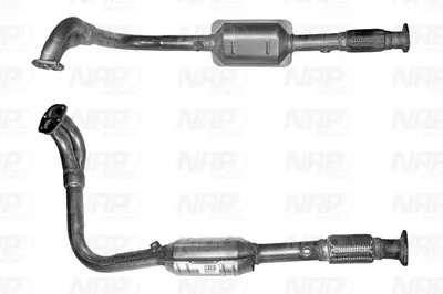 Catalytic Converter Lada NIVA Closed Off-Road Vehicle