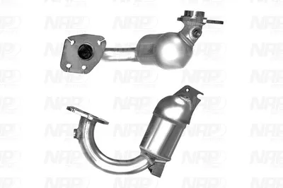 Catalytic Converter Renault MODUS / GRAND MODUS · Renault CLIO III · Renault TWINGO II