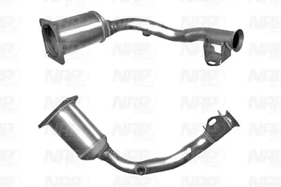 Catalytic Converter Citroën NEMO Box Body/MPV · Citroën NEMO MPV · Fiat FIORINO Box Body/MPV