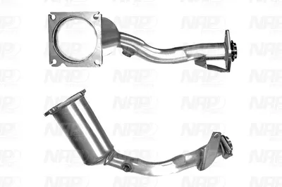 Catalytic Converter Peugeot 206+