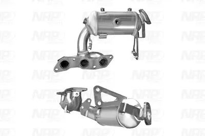 Catalytic Converter Smart FORTWO Coupe · Smart FORTWO Cabrio