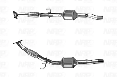 Catalytic Converter Audi A3 · Audi A3 Sportback · Seat ALTEA