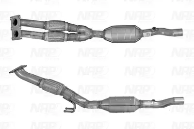 Catalytic Converter Audi A3 · Audi A3 Sportback · Seat ALTEA