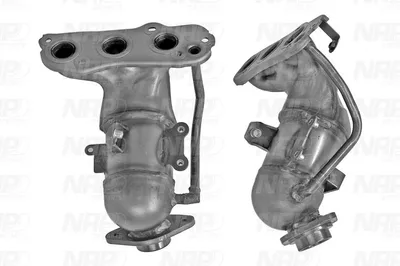Catalytic Converter Nissan MICRA IV · Nissan NOTE