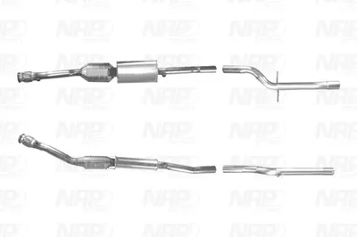 Catalytic Converter Citroën C5 I · Citroën C5 I Break · Citroën C5 II