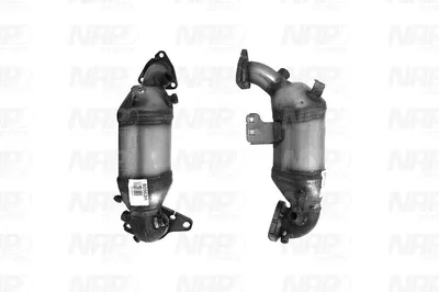 Catalytic Converter Subaru TREZIA · Toyota YARIS · Toyota AURIS