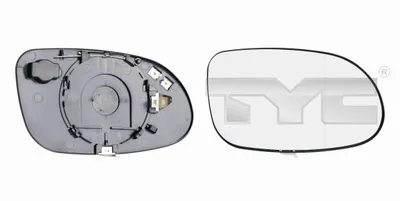 Mirror Glass, exterior mirror Mercedes-Benz SLK · Mercedes-Benz CLK · Mercedes-Benz A-CLASS