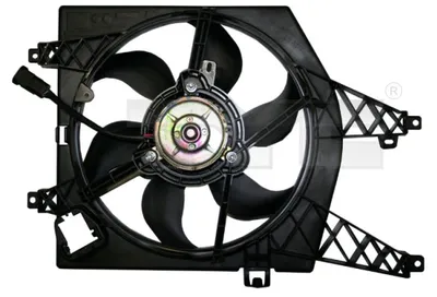 Fan, engine cooling Renault MODUS / GRAND MODUS · Renault CLIO III · Renault TWINGO II