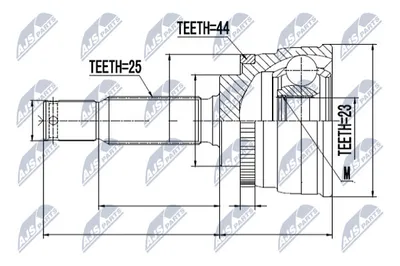 Joint Kit, drive shaft Hyundai ELANTRA III Saloon · Hyundai ELANTRA III · Hyundai MATRIX