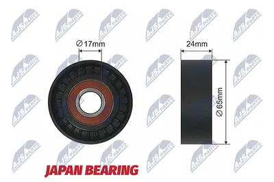 Tensioner Pulley, V-ribbed belt Audi A3 · Audi A3 Sportback · Audi A3 Convertible