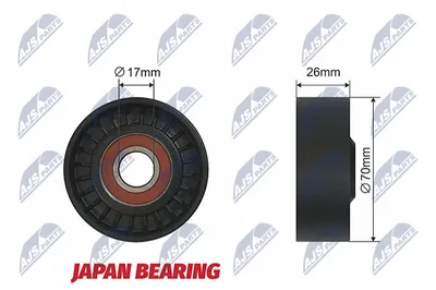 Belt Tensioner, V-ribbed belt Chrysler SEBRING · Chrysler SEBRING Convertible